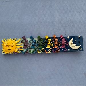 Dancing Skeletons Grateful Dead Incense Burner